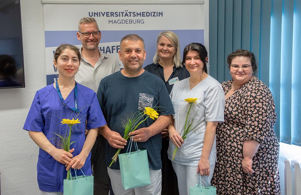 Gruppenbild im Pflegedirektorat Gruppenbild im Pflegedirektorat